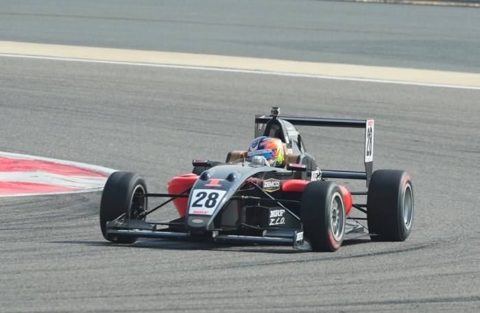 MRF Challenge: Ellinas on pole in Bahrain